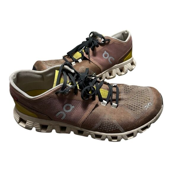 On Women's Cloud X Running Shoes Sand Size 8.5 - Picture 3 of 15